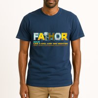 Fa-Thor Mighty Dad Lightning Tall T-Shirt