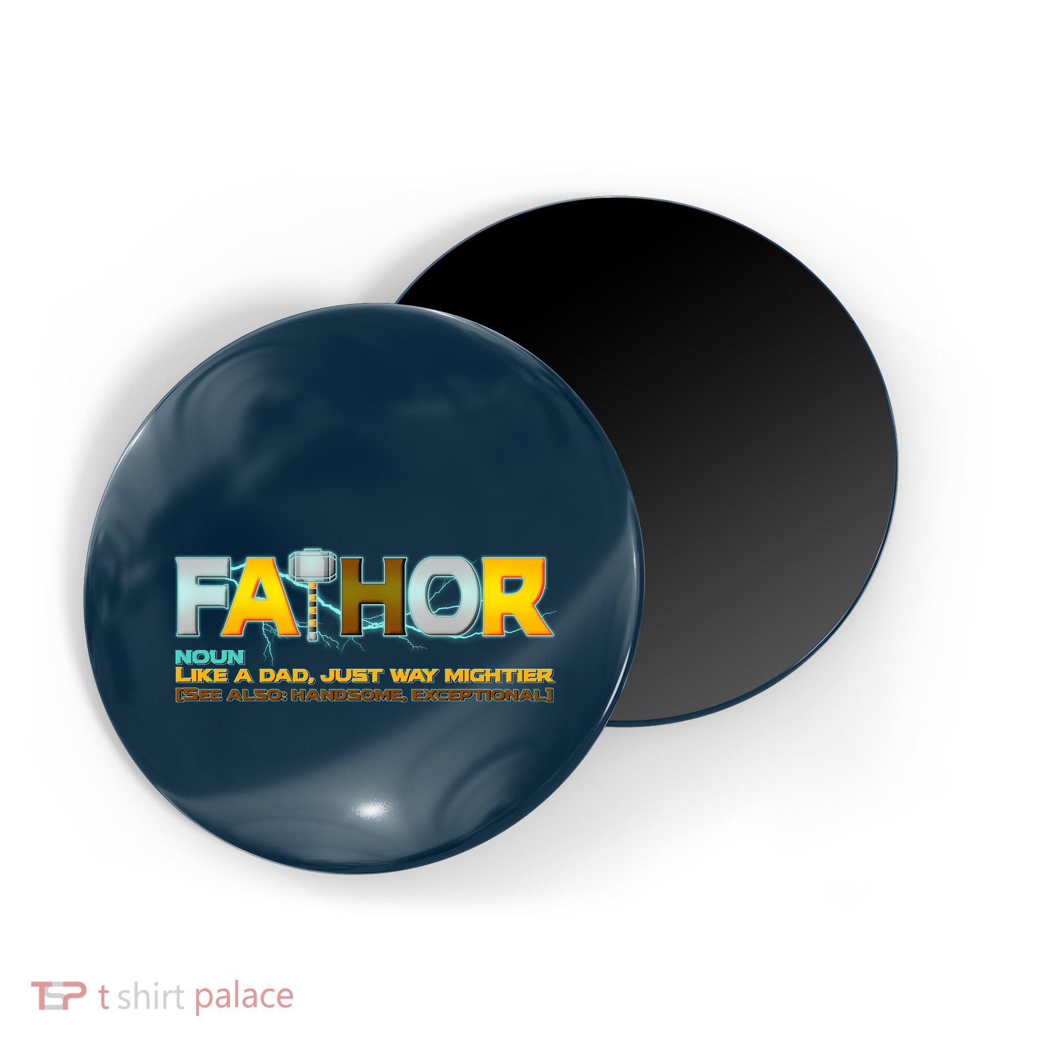 Fa-Thor Mighty Dad Lightning Magnet
