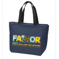 Fa-Thor Mighty Dad Lightning Zip Tote Bag