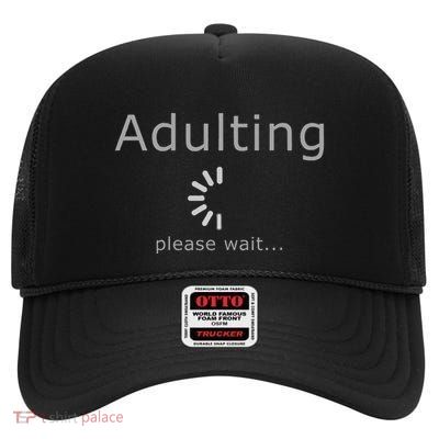 Funny Adult 18th Birthday Gift Idea Fun Present High Crown Mesh Back Trucker Hat