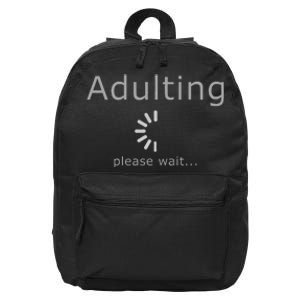 Funny Adult 18th Birthday Gift Idea Fun Present 16 in Basic Backpack