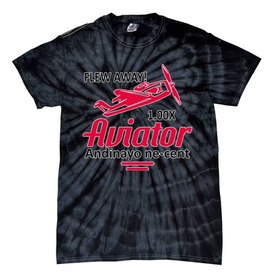 Flew Away 1.00x Aviator Andinayo Ne Cent Tie-Dye T-Shirt