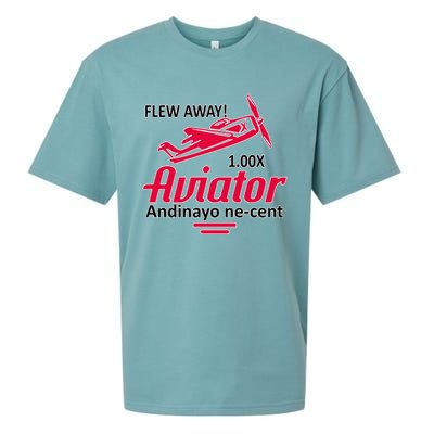 Flew Away 1.00x Aviator Andinayo Ne Cent Sueded Cloud Jersey T-Shirt