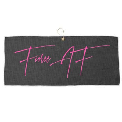 Fierce Af 2 Large Microfiber Waffle Golf Towel