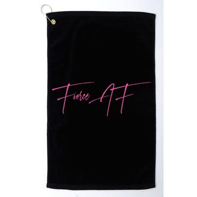 Fierce Af 2 Platinum Collection Golf Towel