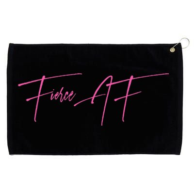 Fierce Af 2 Grommeted Golf Towel