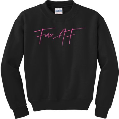 Fierce Af 2 Kids Sweatshirt