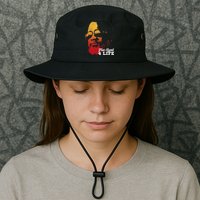 Free Agent 4 Life Coach Gang Wear Retro Graphic Tee Bucket Hat