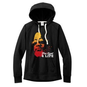 Free Agent 4 Life Coach Gang Wear Retro Graphic Tee Women's Fleece Hoodie