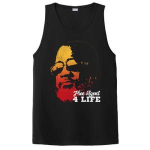 Free Agent 4 Life Coach Gang Wear Retro Graphic Tee PosiCharge Competitor Tank