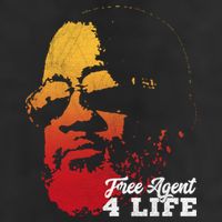 Free Agent 4 Life Coach Gang Wear Retro Graphic Tee Golf Towel
