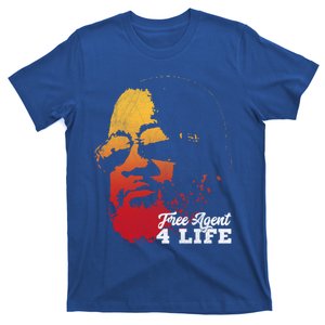 Free Agent 4 Life Coach Gang Wear Retro Graphic Tee T-Shirt