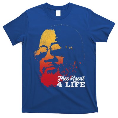 Free Agent 4 Life Coach Gang Wear Retro Graphic Tee T-Shirt