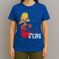 Free Agent 4 Life Coach Gang Wear Retro Graphic Tee T-Shirt