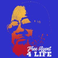 Free Agent 4 Life Coach Gang Wear Retro Graphic Tee T-Shirt