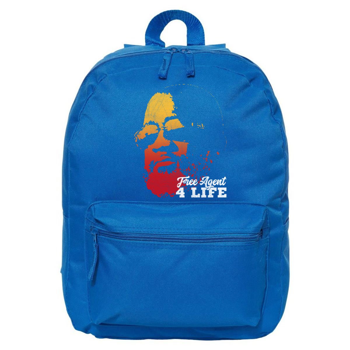 Free Agent 4 Life Coach Gang Wear Retro Graphic Tee 16 in Basic Backpack