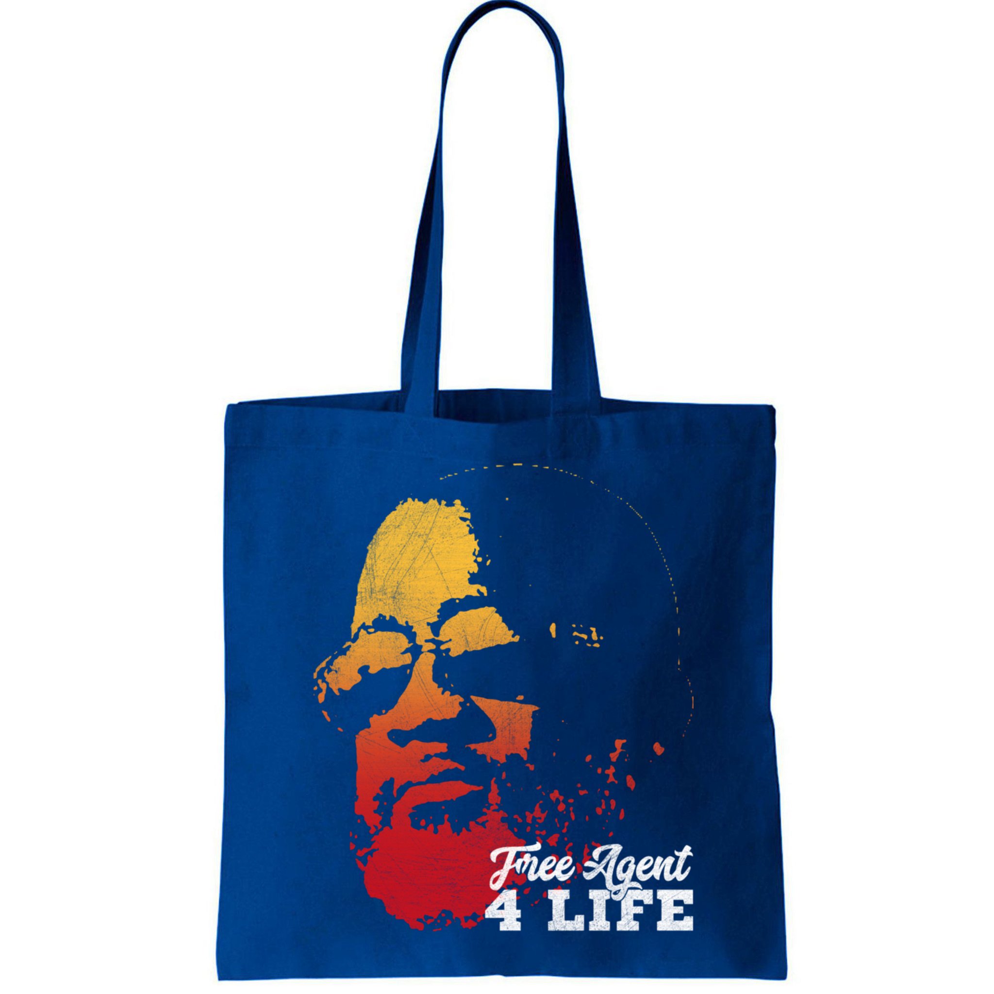 Free Agent 4 Life Coach Gang Wear Retro Graphic Tee Bag