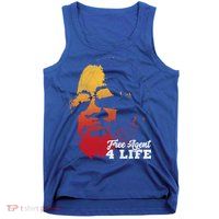 Free Agent 4 Life Coach Gang Wear Retro Graphic Tee Tank Top