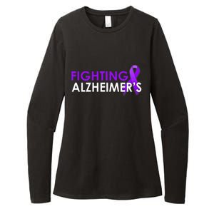 Fighting Alzheimer's Womens CVC Long Sleeve Shirt