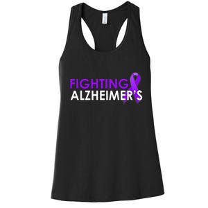 Fighting Alzheimer's Women's Racerback Tank