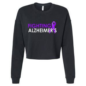 Fighting Alzheimer's Cropped Pullover Crew