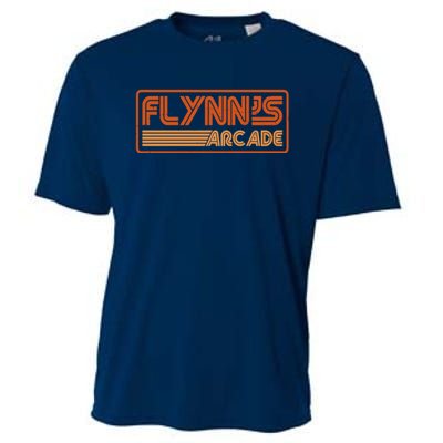 FLYNNS ARCADES 80S RETRO Cooling Performance Crew T-Shirt