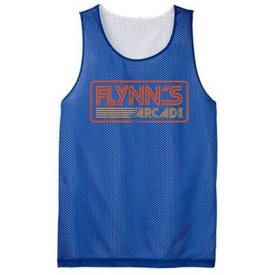 FLYNNS ARCADES 80S RETRO Mesh Reversible Basketball Jersey Tank