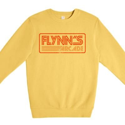 Flynn&39;s Arcade ✅ 80s Retro Premium Crewneck Sweatshirt