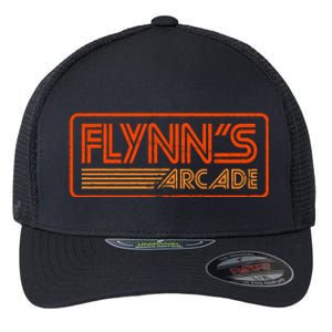 Flynn&39;s Arcade ✅ 80s Retro Flexfit Unipanel Trucker Cap