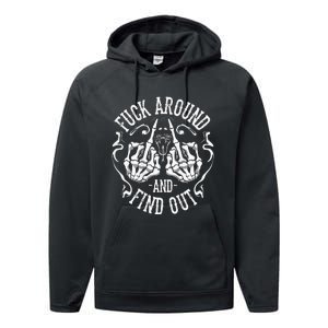 Fuck Around And Find Out Performance Fleece Hoodie