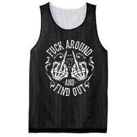 Fuck Around And Find Out Mesh Reversible Basketball Jersey Tank