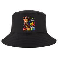 Funny Autism Awareness Its Ok To Be Different Giraffe Cool Comfort Performance Bucket Hat