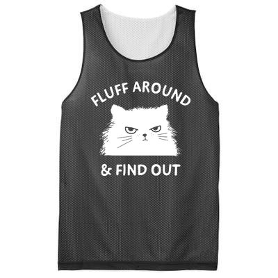 Fluff Around And Find Out Mesh Reversible Basketball Jersey Tank