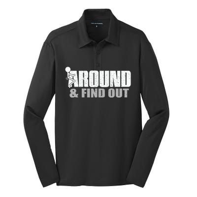 Funk Around And Find Out Silk Touch Performance Long Sleeve Polo