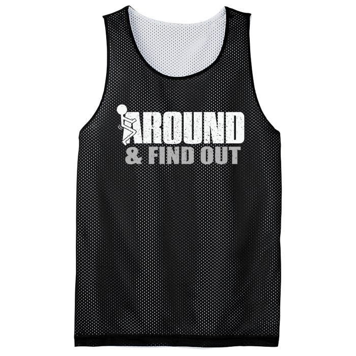 Funk Around And Find Out Mesh Reversible Basketball Jersey Tank