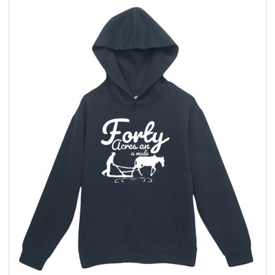 Forty Acres And A Mule Urban Pullover Hoodie