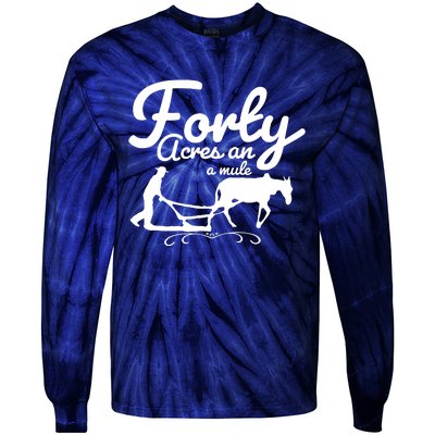 Forty Acres And A Mule Tie-Dye Long Sleeve Shirt