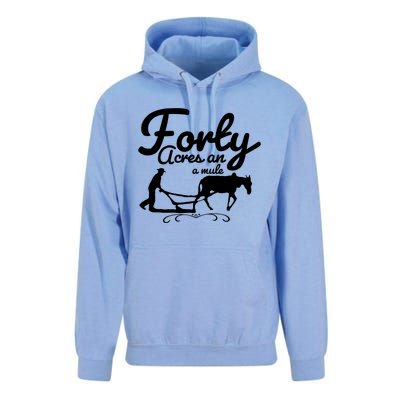 Forty Acres And A Mule Unisex Surf Hoodie