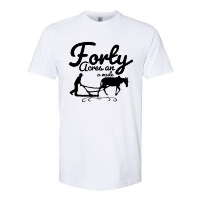 Forty Acres And A Mule Softstyle® CVC T-Shirt