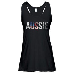 Funny Aussie Australia Gift For Women Cool Australian Ladies Essential Flowy Tank