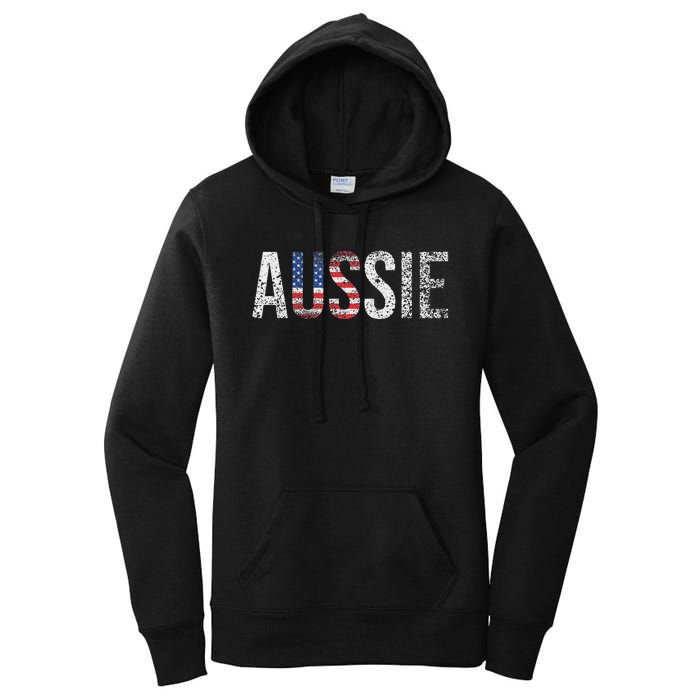 Funny Aussie Australia Gift For Women Cool Australian Women's Pullover Hoodie