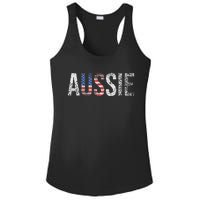 Funny Aussie Australia Gift For Women Cool Australian Ladies PosiCharge Competitor Racerback Tank