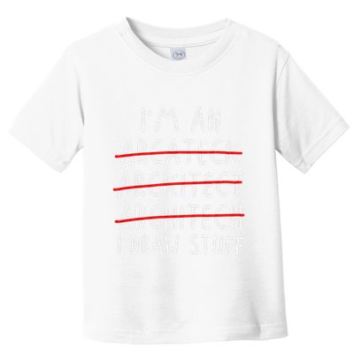 Funny Architect Art Women Future Architecture Pun Lovers Toddler T-Shirt