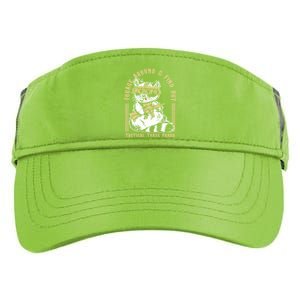 Forage Around And Find Out Tactical Trash Panda Great Gift Adult Drive Performance Visor