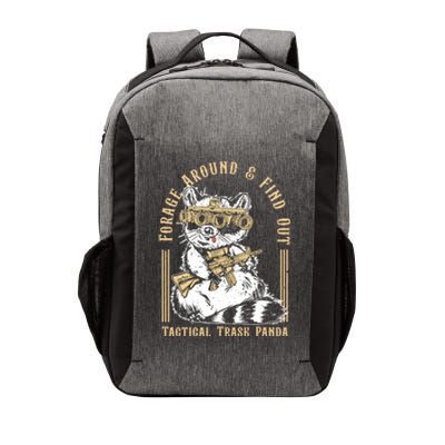 Forage Around And Find Out Tactical Trash Panda Great Gift Vector Backpack