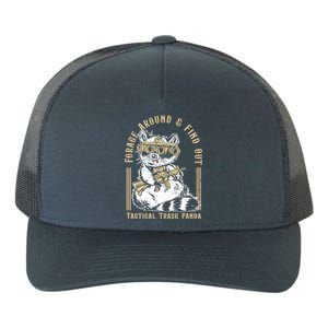 Forage Around And Find Out Tactical Trash Panda Great Gift Yupoong Adult 5-Panel Trucker Hat