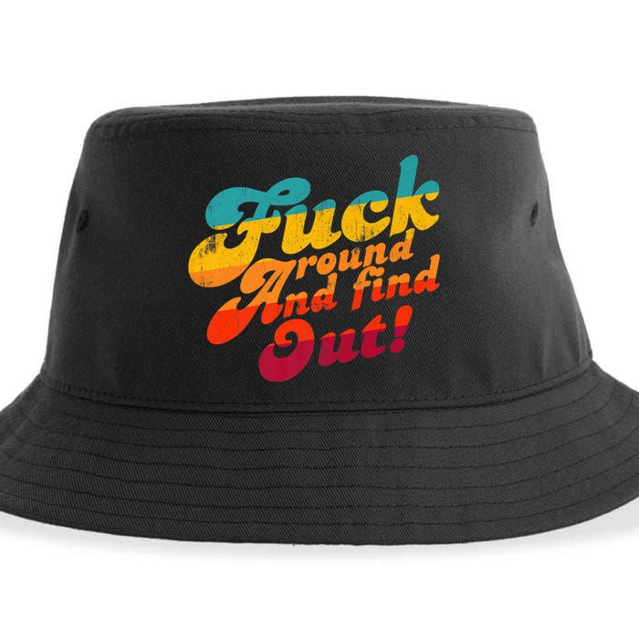 Fuck Around And Find Out FAFO F Around And Find Out Premium Sustainable Bucket Hat