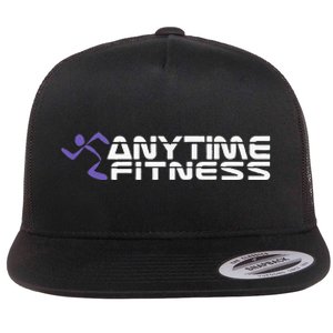 Fitness At Any Time Flat Bill Trucker Hat