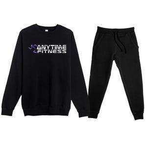 Fitness At Any Time Premium Crewneck Sweatsuit Set