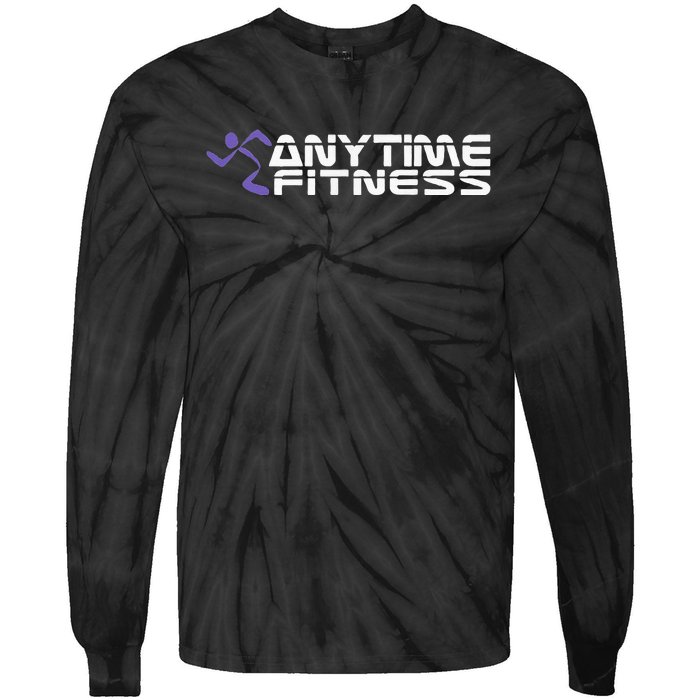 Fitness At Any Time Tie-Dye Long Sleeve Shirt